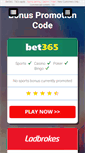 Mobile Screenshot of bonus-promotion-code.com