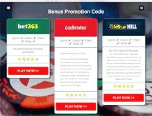 Tablet Screenshot of bonus-promotion-code.com